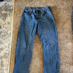 Levi's Indigo Blue Denim Jeans